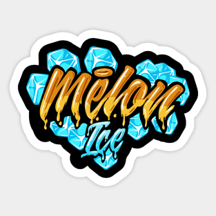 Melon Ice Sticker